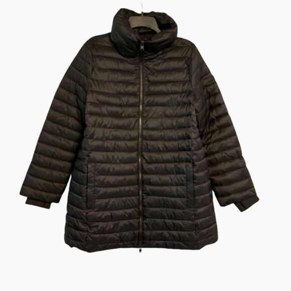 NEW Calvin Klein Black Repel Quilt Jacket | M - Picture 1 of 7